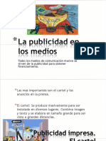 La Publicidad en Los Medios