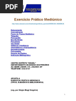 Exercício Prático Mediúnico
