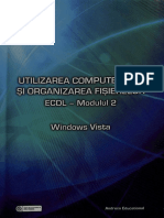 Utilizarea Computerului Si Organizarea Fisierelor ECDL-Modul 2