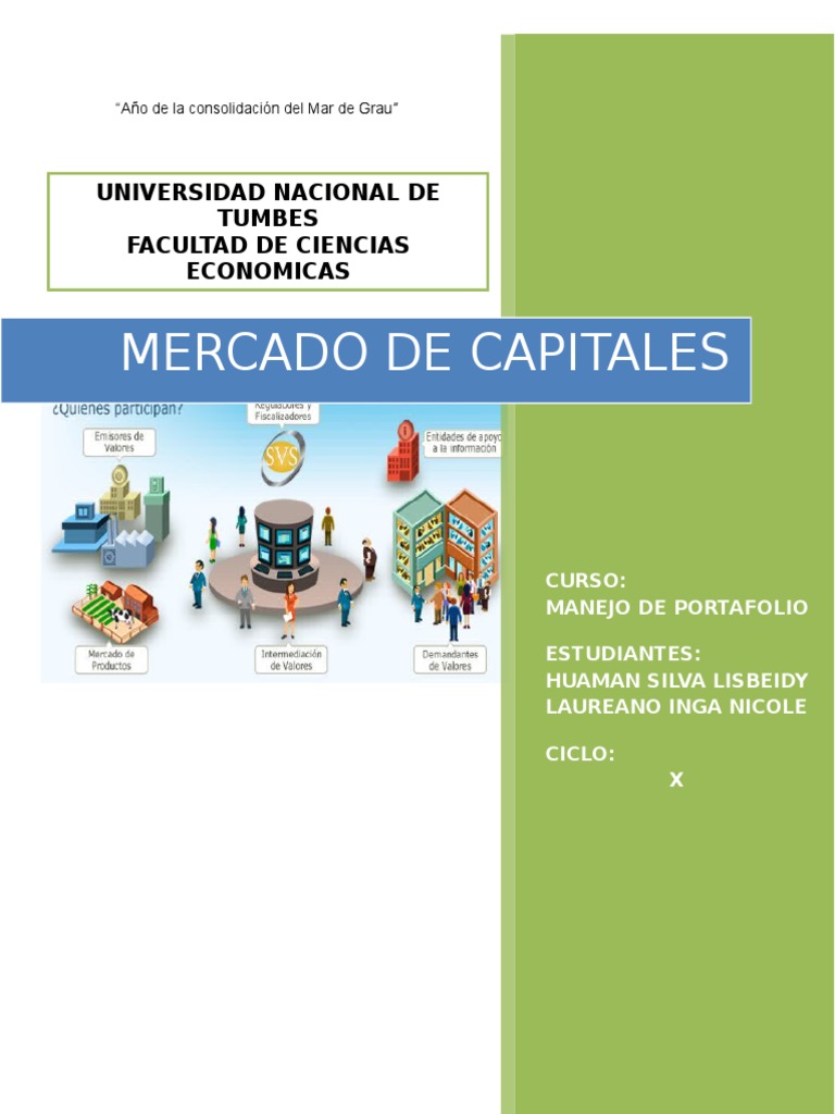 Mercado de Capitales PERU MODERNO | PDF | Sistema financiero ...