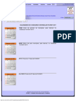 FUVEST 2017 - Calendário