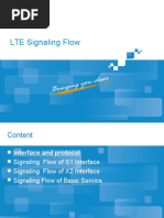 LTE Signaling Flow