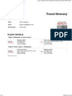 AirAsia Travel Itinerary - Booking No. (BFFK3T)