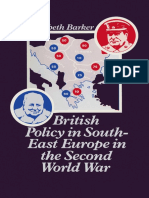 (Studies in Russian and East European History) Elisabeth Barker (Auth.) - British Policy in South-East Europe in The Second World War-Palgrave Macmillan UK (1976) PDF