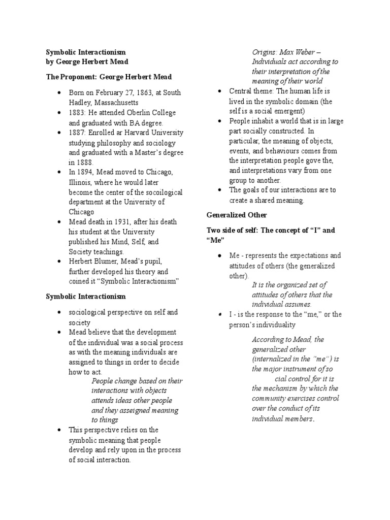 Symbolic interactionism and crime image