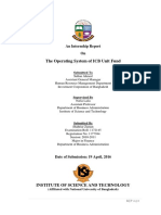 Operating System of ICB Unit Fund