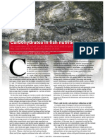 Carbohydrates in Fish Nutrition