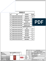 Drawing List: Description Revision
