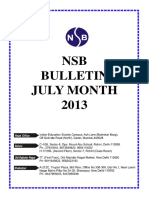NSB Bulletin July 2013