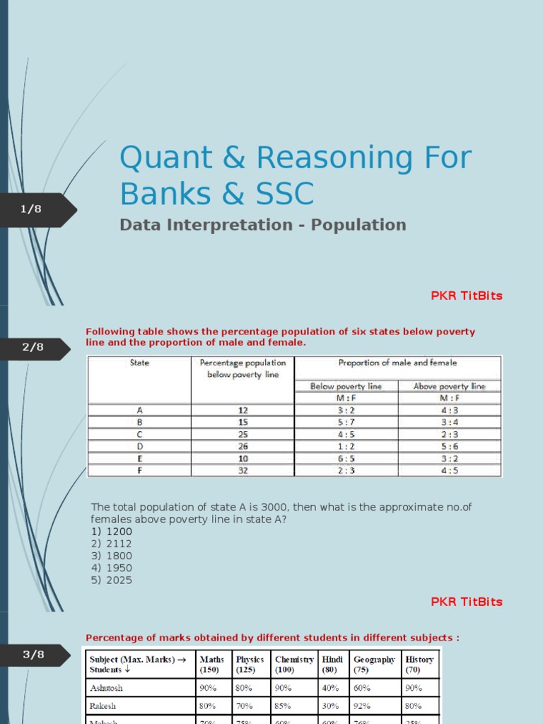Data Interpretation: Percentage Analysis | PDF | Teaching Mathematics