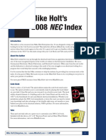 2008 NEC Index