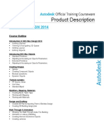 3ds Max Design Advanced Course Description 2013 (Short)