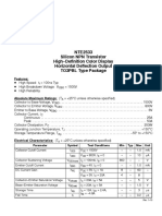 NTE2533 Silicon NPN Transistor High Definition Color Display Horizontal Deflection Output TO3PBL Type Package