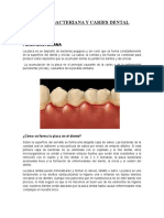 Placa Bacteriana y Caries Dental