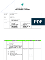 KTC Monthly Meeting Status Update