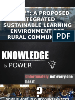" ": A Proposed Integrated Sustainable Learning Environment For Rural Communities