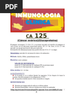 Download INMUNO CA 125 by QUIMICO CLINICO WILLIANS SANCHEZ SN31389357 doc pdf