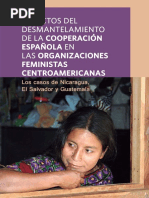 IMPACTOS DEL DESMANTELAMIENTO DE LA COOPERACIÓN ESPAÑOLA EN LAS ORGANIZACIONES FEMINISTAS CENTROAMERICANAS