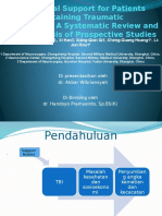 Nutritional Support for Patients Sustaining Traumatic Siap