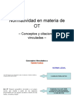 Conceptos Normativa Ot