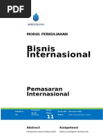 Bisnis Internasional - Modul 11