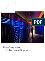 Forti-Companion To Technical Support