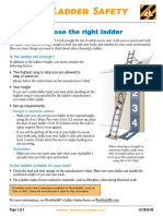Choose The Right Ladder