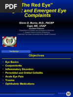 Red Eye Differential Diagnosis Guide | PDF | Cornea | Ophthalmology