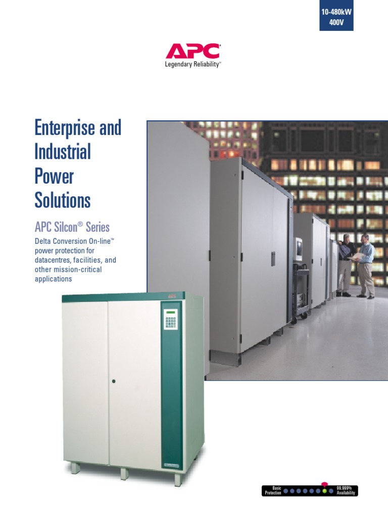 Enterprise and Industrial Power Solutions APC Silcon Series