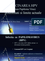 Human Papiloma Virus - Vaccinare