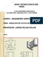 Modelado y Vistas Con Inventor - ING ROJAS