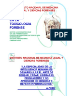 Los Psicoactivos en La Toxicología Forense en Colombia, Métodos de Diagnóstico