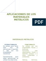 TEMA5.Aplicaciones metálicos