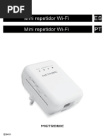 Manual de Mini-Repetidor Wifi Metronic