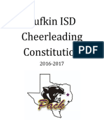 2016-2017 LHS Cheer Constitution