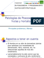 3-Patologías de Poscosecha de Frutas y Hortalizas