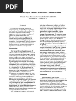 Individual Essay On Software Architecture - Parnas Vs Shaw: Student Name: Ra'eesah Joowalay Student ID: s2852595