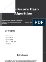 SHA-Secure Hash Algorithm