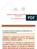 Modificaciones Ley de Educacion