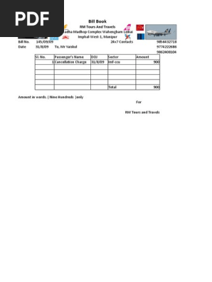 bill book