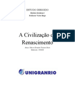 A Civilização Do Renascimento, por Evandro Brasil