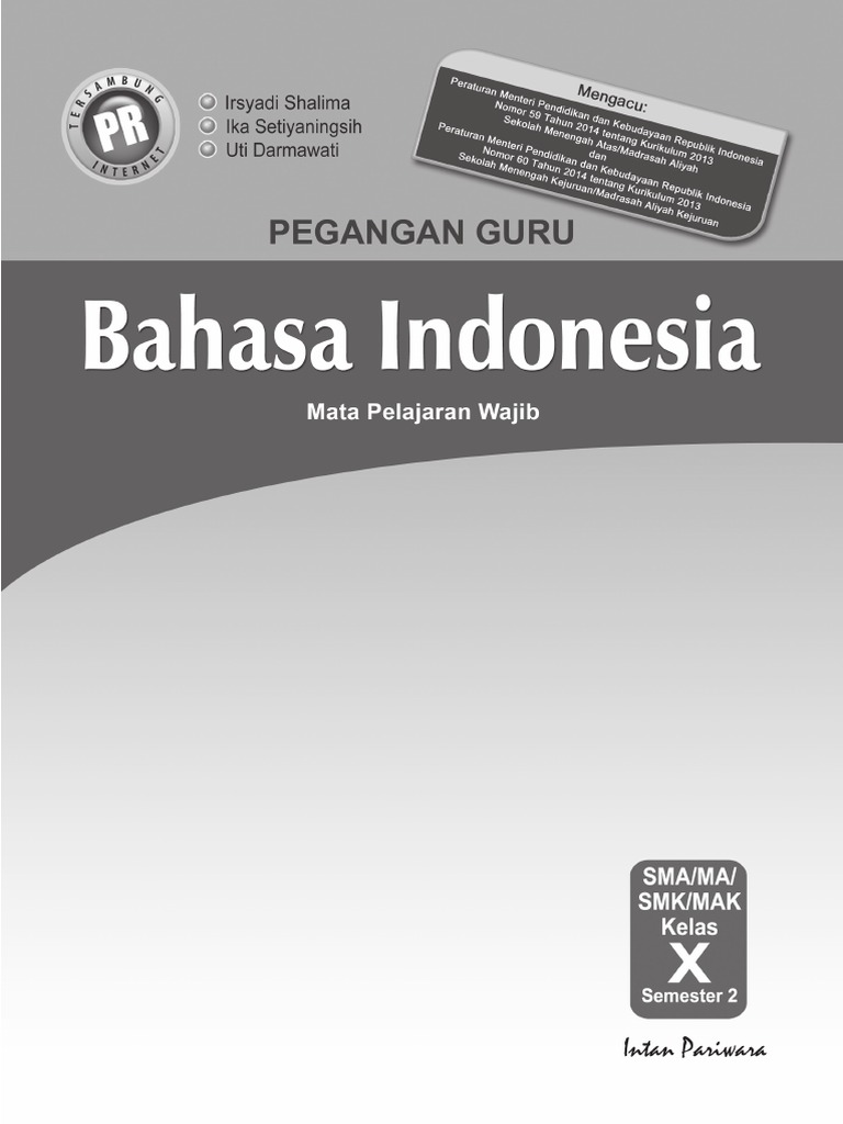 Kunci Jawaban Lks Bahasa Indonesia Kelas 10 Guru Galeri