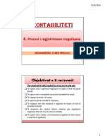 Kontabiliteti Kontabiliteti Kontabiliteti Kontabiliteti: Procesi I Regjistrimeve Rregulluese