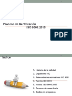 Sensibilizacion en ISO 9001-2015