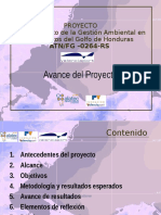 Mejoramiento de La Gestión Ambiental en Los Puertos Del Golfo de Honduras