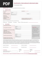 GEMS Dependant Termination Form | PDF