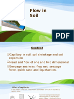 Flow in Soil