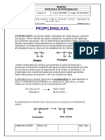 Propilenglicol (Anticongelante)