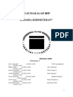 Makalah Rahasia Kedokteran