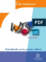 Wisc III Descripcion Cualitativa de Subpruebas e Indices Factoriales